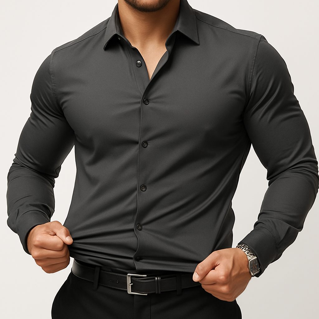 MEN'S STRETCH FORMAL SHIRT
