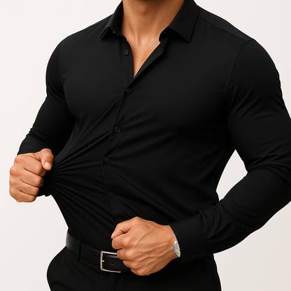 MEN'S STRETCH FORMAL SHIRT