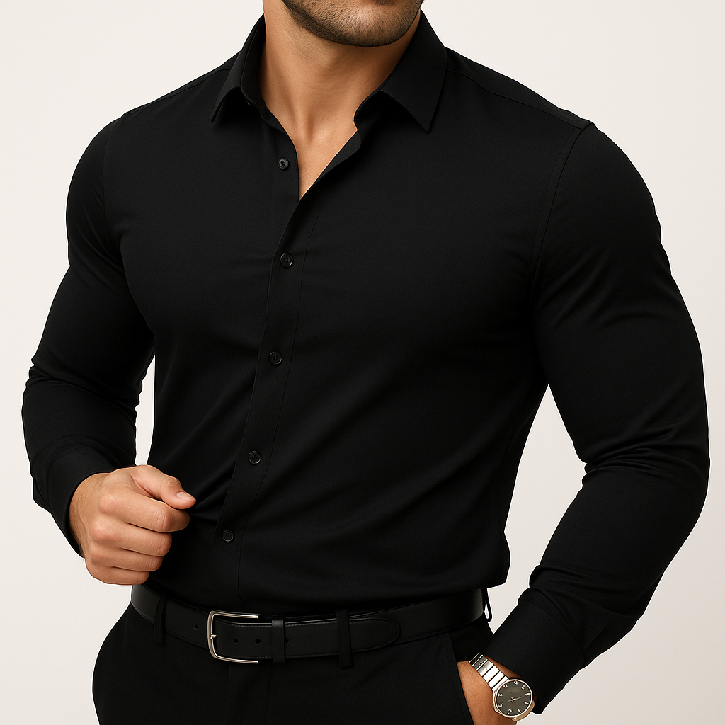 MEN'S STRETCH FORMAL SHIRT