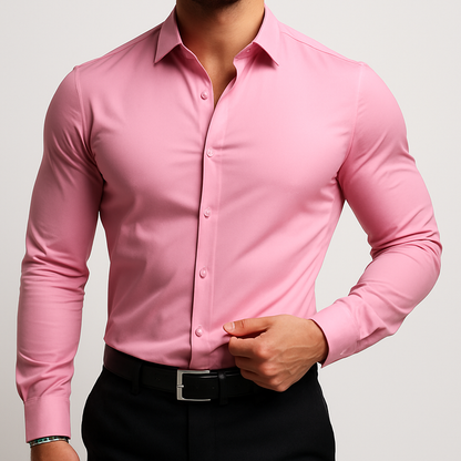 MEN'S STRETCH FORMAL SHIRT